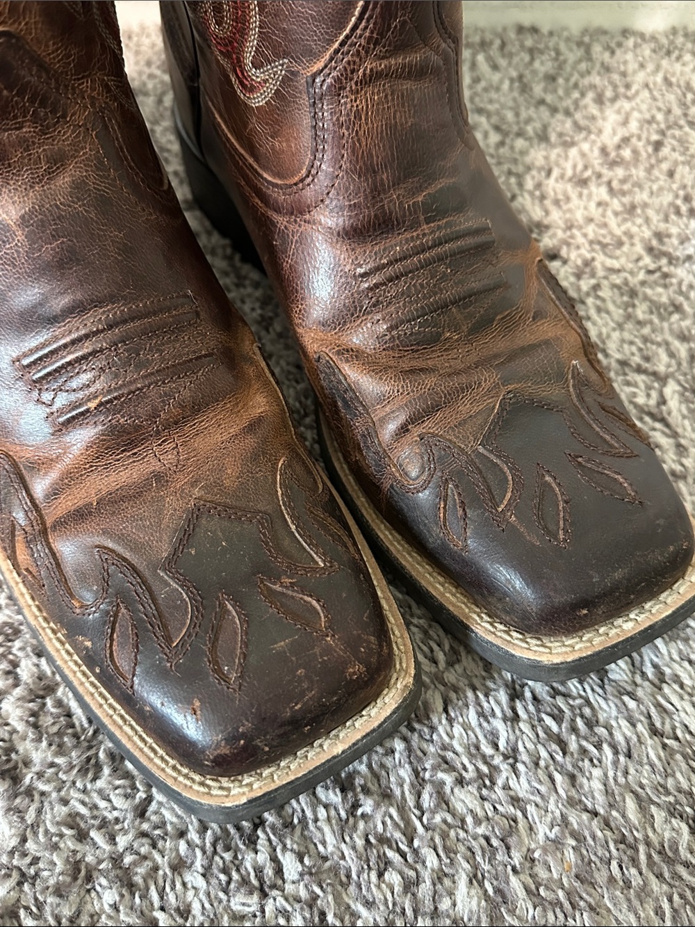 Ariat Western Boots Women’s Cowboy Sidekick Size 7.5 - Picture 13 of 14